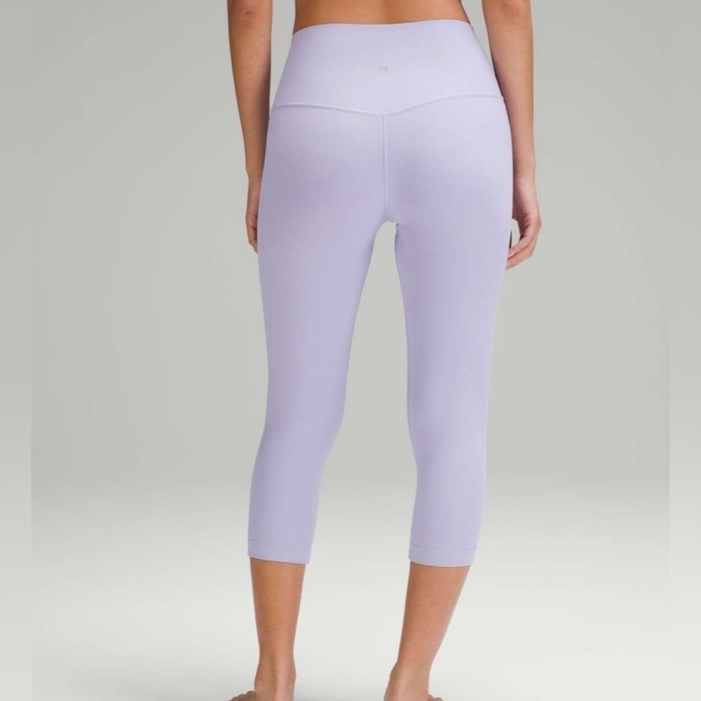 Lululemon Align High-Rise Crop 21” – Lilac Smoke – Size 2
